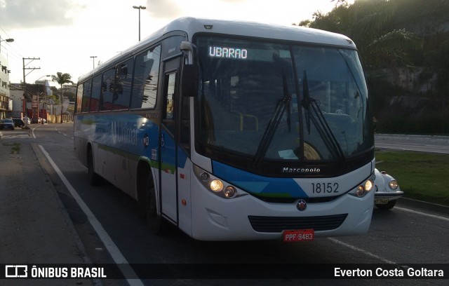 Unimar Transportes 18152 na cidade de Cariacica, Espírito Santo, Brasil, por Everton Costa Goltara. ID da foto: 6617539.