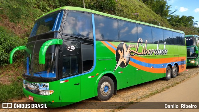 Viação Liberdade 8106 na cidade de Valença, Rio de Janeiro, Brasil, por Danilo  Ribeiro. ID da foto: 6616822.