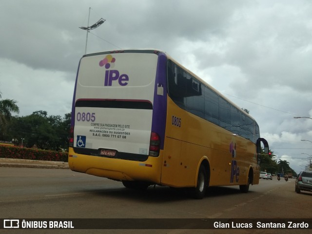 Ipe Transporte Rodoviário 0805 na cidade de Porto Velho, Rondônia, Brasil, por Gian Lucas  Santana Zardo. ID da foto: 6618007.