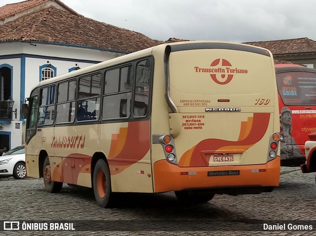 Transcotta Turismo 160 na cidade de Ouro Preto, Minas Gerais, Brasil, por Daniel Gomes. ID da foto: 6616913.