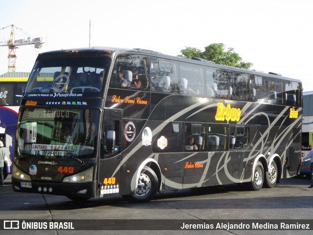 Buses Erbuc 440 na cidade de Santiago, Santiago, Metropolitana de Santiago, Chile, por Jeremias Alejandro Medina Ramirez. Número da foto: #6619486.