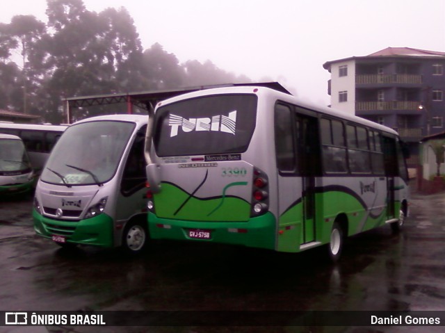 Turin Transportes 3390 na cidade de Ouro Preto, Minas Gerais, Brasil, por Daniel Gomes. Número da foto: #6618562.