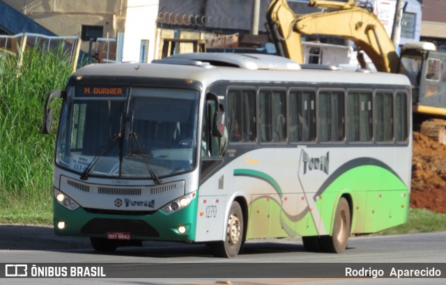 Turin Transportes 1270 na cidade de Conselheiro Lafaiete, Minas Gerais, Brasil, por Rodrigo  Aparecido. Número da foto: #6619671.