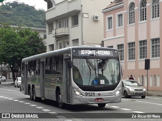 BluMob - Concessionária de Transporte Urbano de Blumenau 9121 na cidade de Blumenau, Santa Catarina, Brasil, por Zé Ricardo Reis. Número da foto: #6618956.