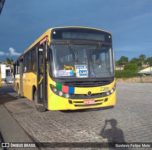 Mobibrasil São Lourenço >>> Mobi-PE 2.205 na cidade de São Lourenço da Mata, Pernambuco, Brasil, por Gustavo Felipe Melo. ID da foto: 6692356.