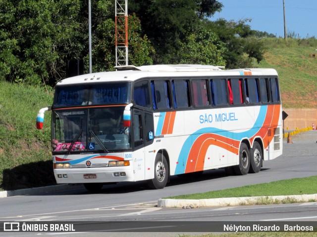 Viação São Miguel Formiga 1040 na cidade de Ribeirão Vermelho, Minas Gerais, Brasil, por Nélyton Ricardo  Barbosa. ID da foto: 6693671.