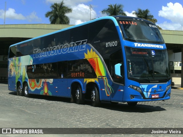 Transnorte - Transporte e Turismo Norte de Minas 87600 na cidade de Curvelo, Minas Gerais, Brasil, por Josimar Vieira. Número da foto: #6692983.