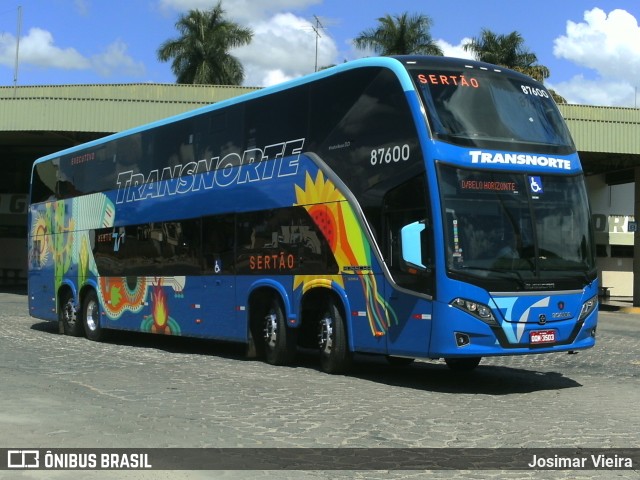 Transnorte - Transporte e Turismo Norte de Minas 87600 na cidade de Curvelo, Minas Gerais, Brasil, por Josimar Vieira. ID da foto: 6692983.