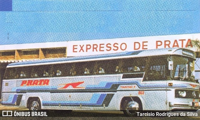 Expresso de Prata 803 na cidade de Bauru, São Paulo, Brasil, por Tarcisio Rodrigues da Silva. ID da foto: 6692981.