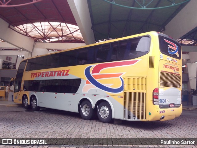 Imperatriz Turismo 9600 na cidade de Joinville, Santa Catarina, Brasil, por Paulinho Sartor. ID da foto: 6693541.