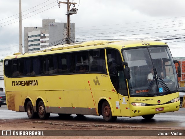 Viação Itapemirim 5023 na cidade de Teresina, Piauí, Brasil, por João Victor. Número da foto: #6693214.