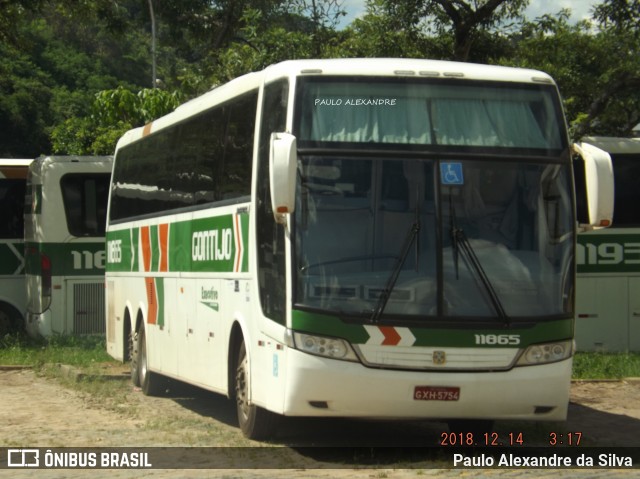 Empresa Gontijo de Transportes 11865 na cidade de Belo Horizonte, Minas Gerais, Brasil, por Paulo Alexandre da Silva. Número da foto: #6623178.