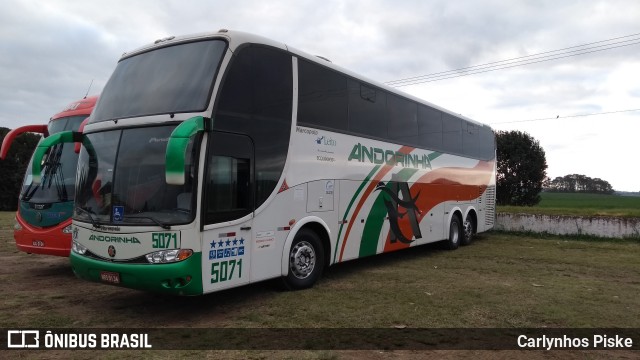 Empresa de Transportes Andorinha 5071 na cidade de Castro, Paraná, Brasil, por Carlynhos Piske. Número da foto: #6622597.