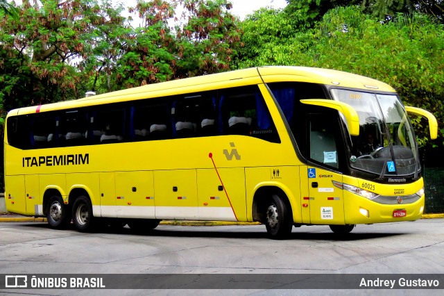 Viação Itapemirim 60025 na cidade de São Paulo, São Paulo, Brasil, por Andrey Gustavo. Número da foto: #6621152.