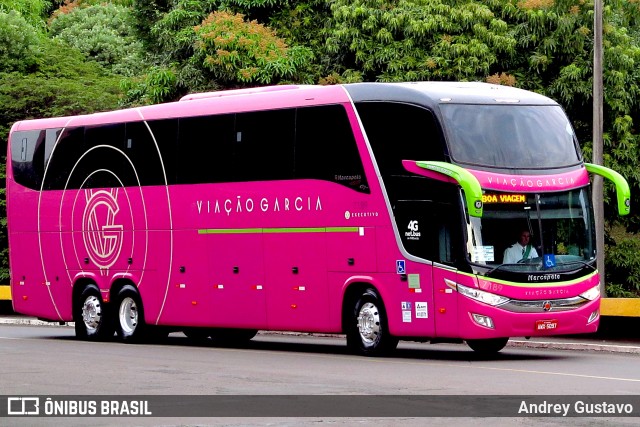 Viação Garcia 7189 na cidade de Londrina, Paraná, Brasil, por Andrey Gustavo. Número da foto: #6624263.