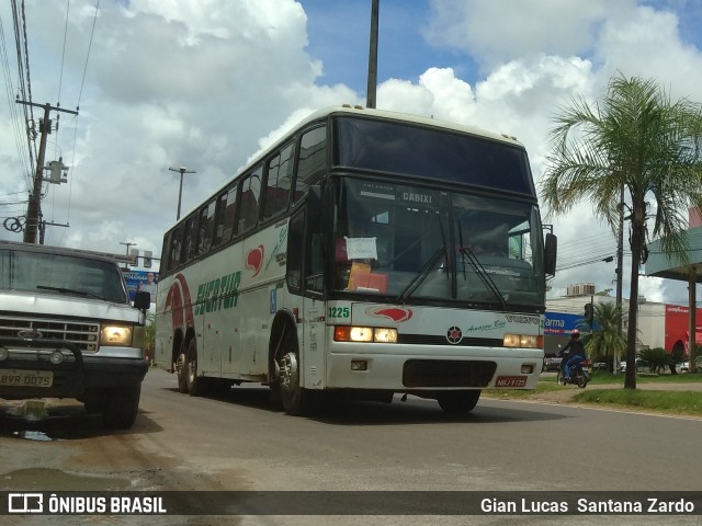 Eucatur - Empresa União Cascavel de Transportes e Turismo 3225 na cidade de Ji-Paraná, Rondônia, Brasil, por Gian Lucas  Santana Zardo. ID da foto: 6625626.