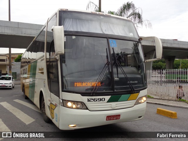 Empresa Gontijo de Transportes 12690 na cidade de Belo Horizonte, Minas Gerais, Brasil, por Fabri Ferreira. ID da foto: 6624177.