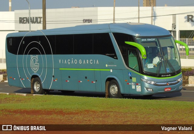 Viação Garcia 16294 na cidade de Foz do Iguaçu, Paraná, Brasil, por Vagner Valani. Número da foto: #6625618.