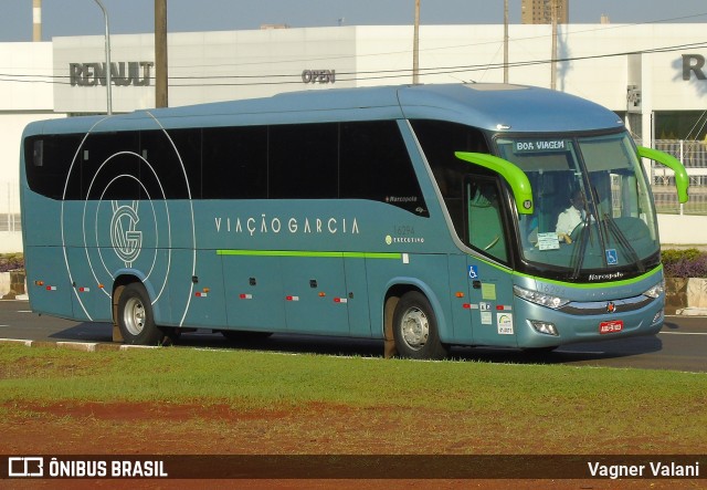 Viação Garcia 16294 na cidade de Foz do Iguaçu, Paraná, Brasil, por Vagner Valani. ID da foto: 6625618.