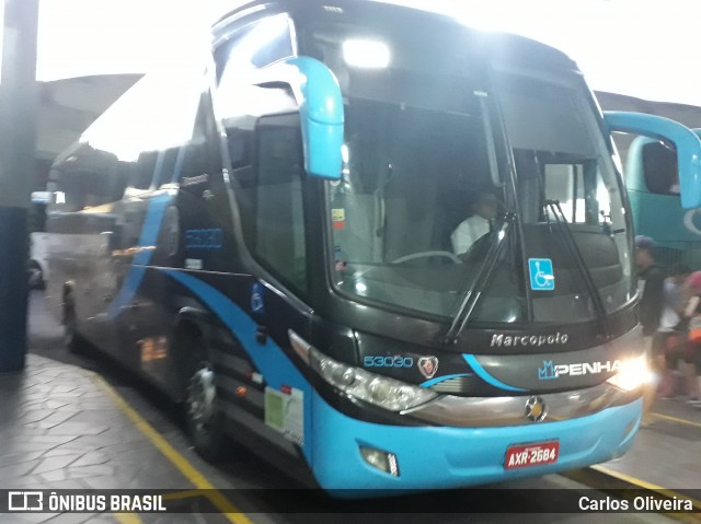 Empresa de Ônibus Nossa Senhora da Penha 53030 na cidade de Porto Alegre, Rio Grande do Sul, Brasil, por Carlos Oliveira. ID da foto: 6624705.