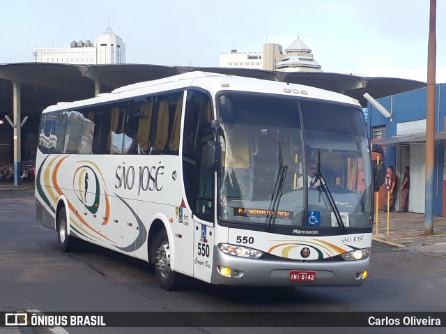 Expresso São José 550 na cidade de Porto Alegre, Rio Grande do Sul, Brasil, por Carlos Oliveira. ID da foto: 6625250.