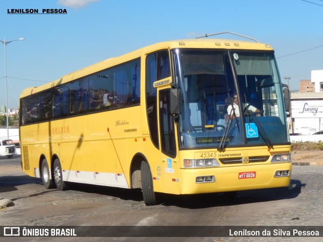 Viação Itapemirim 45345 na cidade de Caruaru, Pernambuco, Brasil, por Lenilson da Silva Pessoa. ID da foto: 6626056.