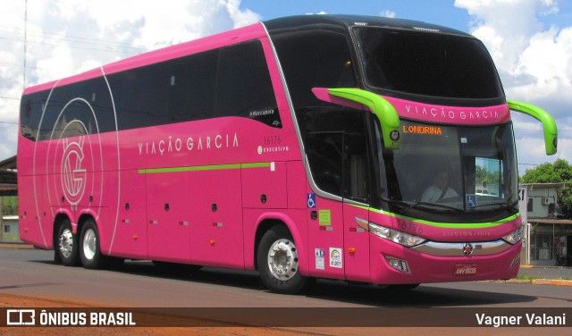 Viação Garcia 16176 na cidade de Foz do Iguaçu, Paraná, Brasil, por Vagner Valani. Número da foto: #6625659.