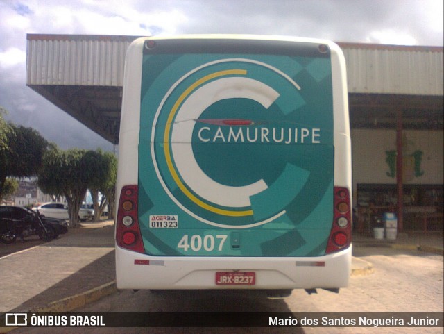 Auto Viação Camurujipe 4007 na cidade de Jaguaquara, Bahia, Brasil, por Mario dos Santos Nogueira Junior. Número da foto: #6625759.