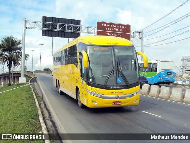 Viação Itapemirim 60011 na cidade de Vitória, Espírito Santo, Brasil, por Matheus Mendes. Número da foto: #6625133.