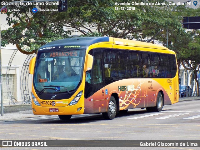 Auto Viação Redentor HC302 na cidade de Curitiba, Paraná, Brasil, por Gabriel Giacomin de Lima. Número da foto: #6628430.