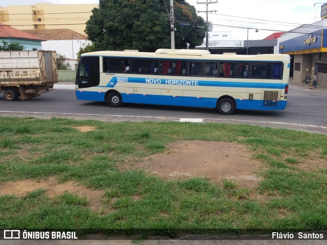 Viação Novo Horizonte 1002011 na cidade de Vitória da Conquista, Bahia, Brasil, por Flávio  Santos. Número da foto: #6627238.