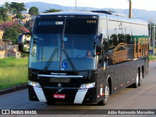 Cometinha - Viação Marvin 3899 na cidade de Belo Horizonte, Minas Gerais, Brasil, por Adão Raimundo Marcelino. Número da foto: #6629034.