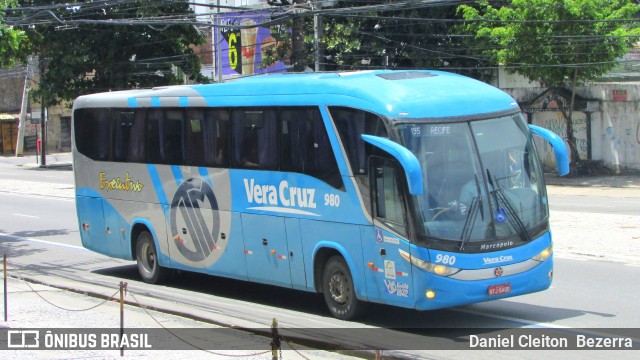 Expresso Vera Cruz 980 na cidade de Recife, Pernambuco, Brasil, por Daniel Cleiton  Bezerra. Número da foto: #6628099.
