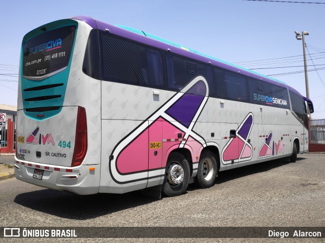 Transportes Civa 494 na cidade de Tacna, Tacna, Tacna, Peru, por Diego Alarcon. Número da foto: #6627661.