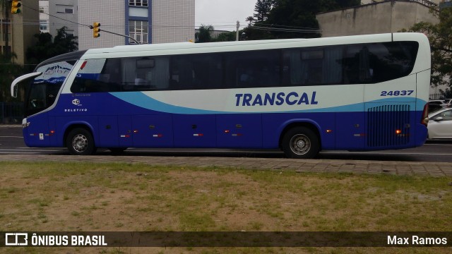 Transcal Sul Transportes Coletivos 24837 na cidade de Porto Alegre, Rio Grande do Sul, Brasil, por Max Ramos. ID da foto: 6627275.