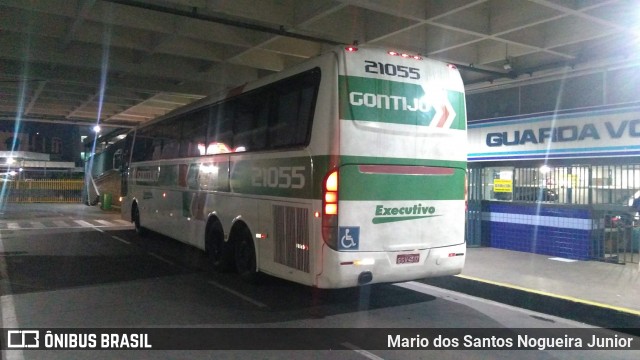 Empresa Gontijo de Transportes 21055 na cidade de Feira de Santana, Bahia, Brasil, por Mario dos Santos Nogueira Junior. ID da foto: 6630458.