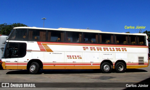 Viação Paraúna 905 na cidade de Goiânia, Goiás, Brasil, por Carlos Júnior. ID da foto: 6630358.