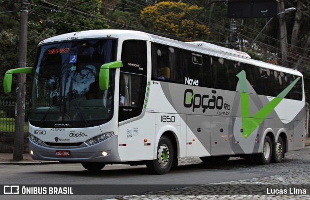 Nova Opção Turismo 1850 na cidade de Petrópolis, Rio de Janeiro, Brasil, por Lucas Lima. Número da foto: #6631296.