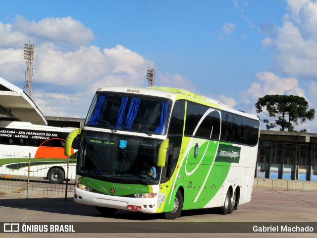 Expresso Princesa dos Campos 5401 na cidade de Curitiba, Paraná, Brasil, por Gabriel Machado. ID da foto: 6631163.