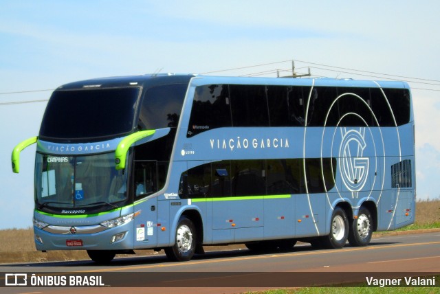 Viação Garcia 8812 na cidade de Matelândia, Paraná, Brasil, por Vagner Valani. Número da foto: #6629855.