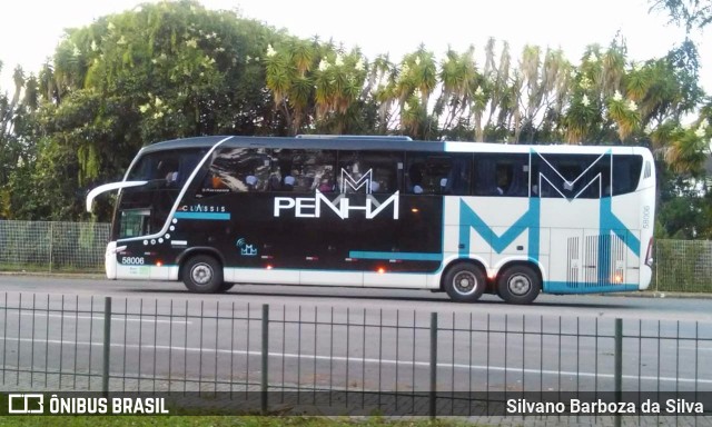 Empresa de Ônibus Nossa Senhora da Penha 58006 na cidade de Curitiba, Paraná, Brasil, por Silvano Barboza da Silva. Número da foto: #6632478.