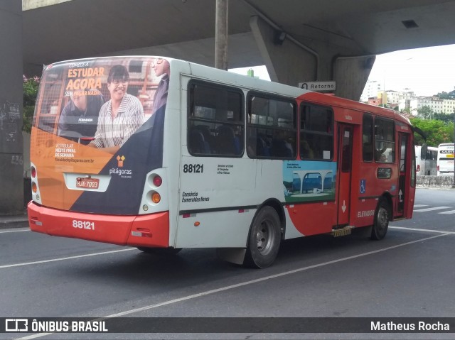 Viação Novo Retiro 88121 na cidade de Belo Horizonte, Minas Gerais, Brasil, por Matheus Rocha. ID da foto: 6633845.