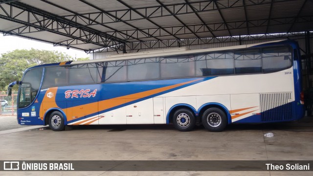 Brisa Bus 2014 na cidade de Penápolis, São Paulo, Brasil, por Theo Soliani. Número da foto: #6632466.