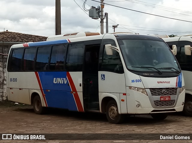 Univale Transportes M-500 na cidade de Ouro Preto, Minas Gerais, Brasil, por Daniel Gomes. ID da foto: 6634128.