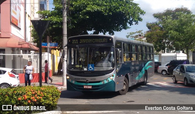 Viação Grande Vitória 6810 na cidade de Vitória, Espírito Santo, Brasil, por Everton Costa Goltara. Número da foto: #6632717.