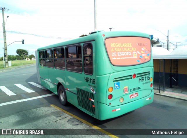 Auto Viação Redentor HR116 na cidade de Curitiba, Paraná, Brasil, por Matheus Felipe. Número da foto: #6632713.
