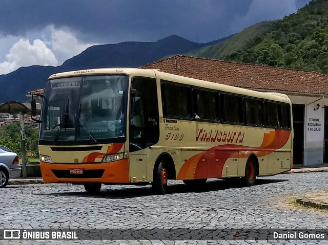 Transcotta Turismo 5100 na cidade de Ouro Preto, Minas Gerais, Brasil, por Daniel Gomes. ID da foto: 6633384.