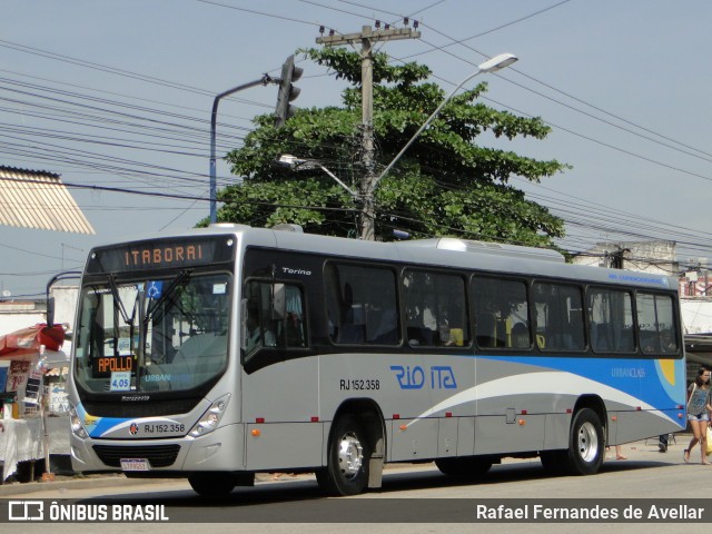 Rio Ita RJ 152.358 na cidade de Itaboraí, Rio de Janeiro, Brasil, por Rafael Fernandes de Avellar. Número da foto: #6634978.