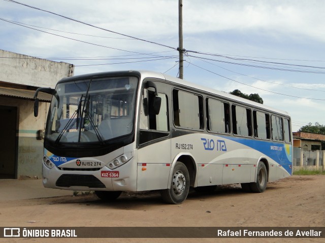 Rio Ita RJ 152.274 na cidade de Itaboraí, Rio de Janeiro, Brasil, por Rafael Fernandes de Avellar. Número da foto: #6634737.