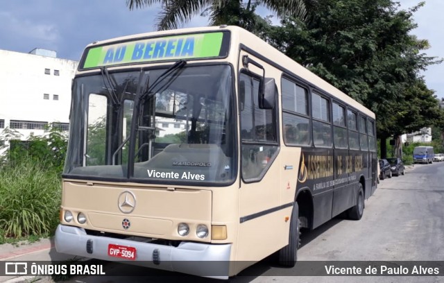 Ônibus Particulares 5094 na cidade de Pedro Leopoldo, Minas Gerais, Brasil, por Vicente de Paulo Alves. ID da foto: 6634435.